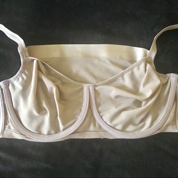 OLGA Two Ply Camisole Cami  Underwire Bra- Nude - Picture 5 of 7